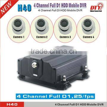 4ch Full d1 High Resolution Mobile Dvr With 3g Sim Card and Wifi,H40-3G photo-3