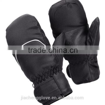 ski gloves, synthetic leather gloves, personalized winter gloves