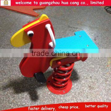 China hotsale children small spring rides for sale