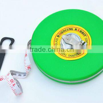 50m round retractable feet measurement fiberglass pipe close tape measure tapeline distance measure