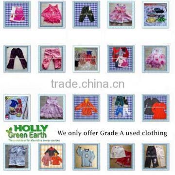 Children summer wear Grade A China factory directly sales boys girls kids warehouse bulk wholesale second hand used clothing