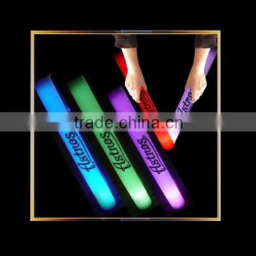 2015 cheap whosale custom colorful led foam stick