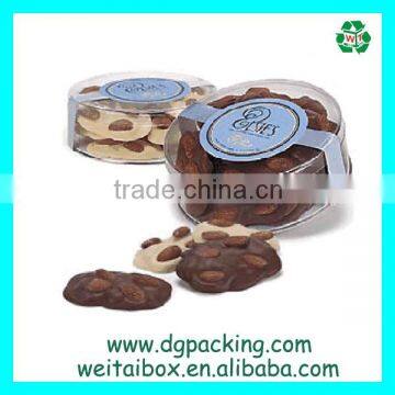 Clear PVC Cylinder, Plastic food grade Cylinder, food Cylinder box