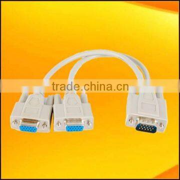 Golden-plated cable VGA / SVGA to DVI 24+5 , can support OEM service and small order