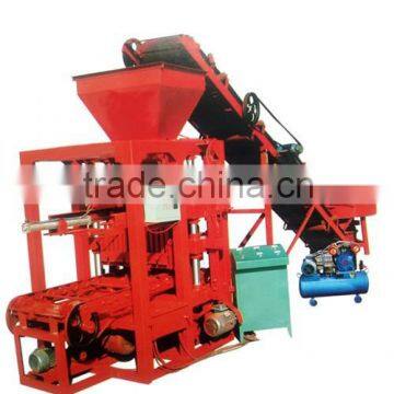 Concrete block machine QTJ4-26C semi-automatic small cement block making machine