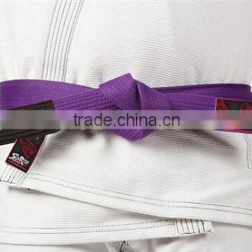 Colorful bjj belts OEM jiu jitsu belts karate belts