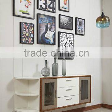 Modern Functional High Glossy White Wooden Dining Table in Dining Room Set Furniture / Dining Table/dining Chair photo-3