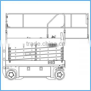 10M Electro Scissor Lift Made in China With CE