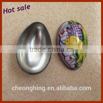 Hot selling Easter Festival Egg Tin Box