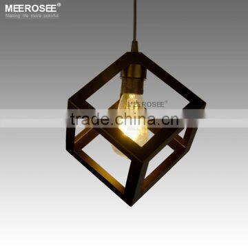 Industrial Loft Black Metal Pendant Light MD81764