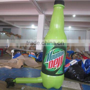 hot sale high quality advertising inflatable water bottle/model for decoration