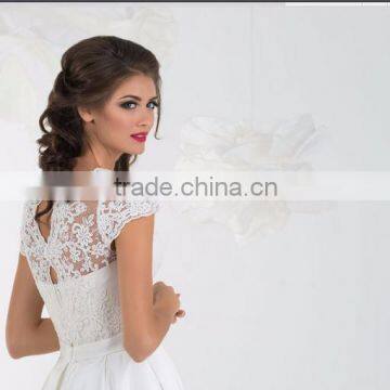 New Collection Fluffy Anora Splendid Wedding Dress Wholesale photo-2