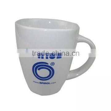 Wholesale Cheap Promotional White Ceramic Mug photo-3