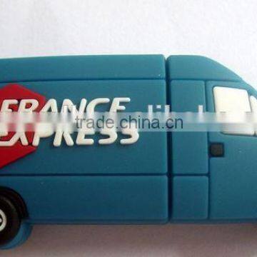 2014 new product wholesale bus shape usb flash drive free samples made in china