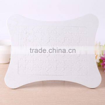 Sublimation blank jigsaw puzzle with stand