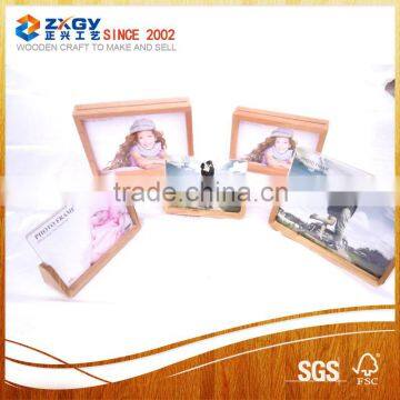 wood poster frame with mat