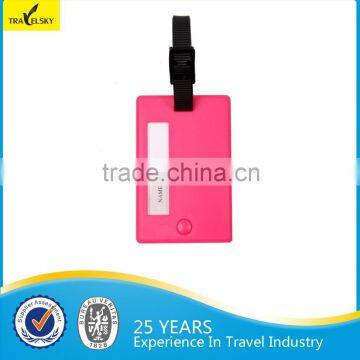 Wholesale Swivel Hard Plastic Luggage Tag