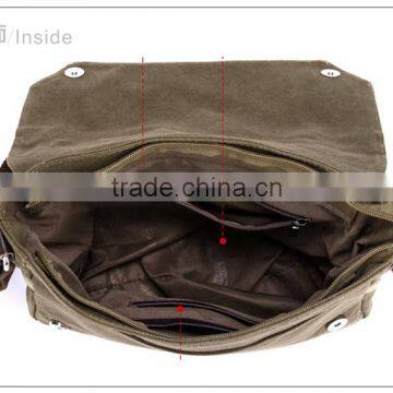 Wholesale Messenger Bags,simple Fashion Canvas Bag,mens Canvas Shoulder Bag photo-4