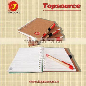 Eco-friendly Kraft Notebook With Pen