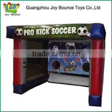 small inflatable soccer arena inflatable kick soccer goal