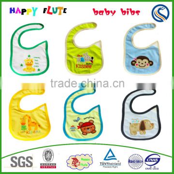 2016 happy flute good absorbtion waterproof baby bib