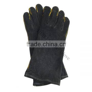 Black radiation protection glove with CE certification