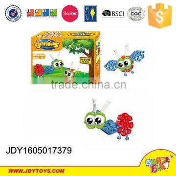 Export baby sea horse diy genius Easy snap fun 3d puzzle diy toy for young minds