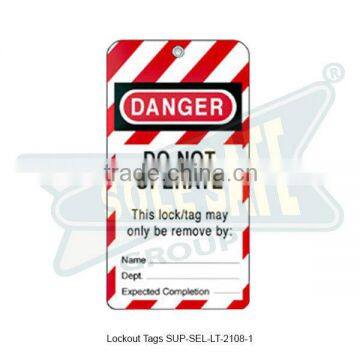 Lockout Tags ( SUP-SEL-LT-2108-1 )