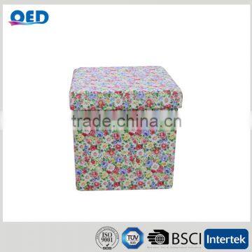 Stocked Comfortable Storage Foot Stool Ottoman