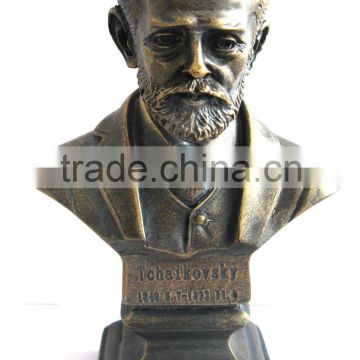 DEDO high quality resin head sculpture of Tchaikovsky