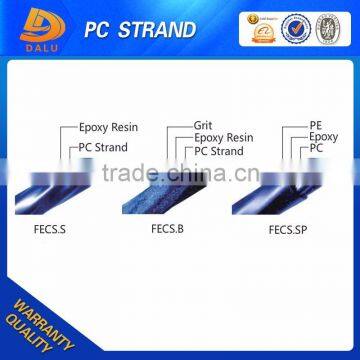 Epoxy Coated Steel Strand With PE Coating