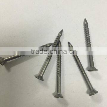 FLAT HEAD POZI DRIVE ANCHOR NAIL SCREWS
