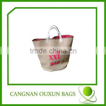 fashion importer jute shopping bag