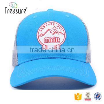 Wholesale hats curve brim baseball hat embroidery mesh trucker hats custom hat supplier