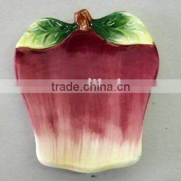 ceramic apple household series, apple plate