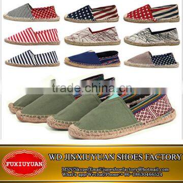 Fashion men's casual espadrilles shoes 2015 Korean style boys espadrilles shoes wholesale factory direct mens casual canvas shoe