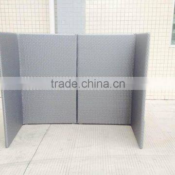 2014 canton fair rattan screen office furniture