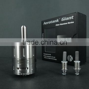 100% Original Kanger E Cigarette 1.8ohm Upgraded Dual Coil Atomizer kanger Huge Vapor Aerotank Gaint