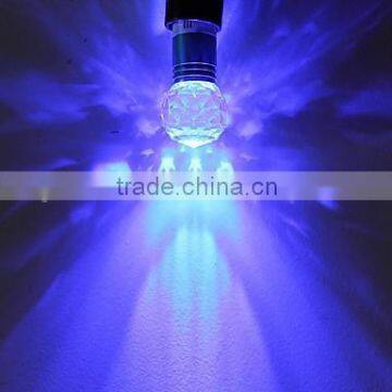 E27 3W Blue Light Crystal LED Ball Bulb (85-265V) photo-4