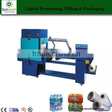 semi-automatic sleeve wrapper thermal shrink packing machine at low cost