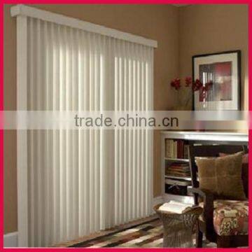 decorative colored polyester string PVC curtain vertical blinds