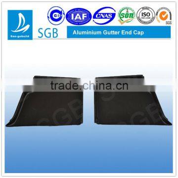 aluminum alloy rain gutter end cap