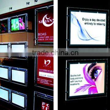 Display LED light super slim led light box