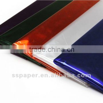 wrapping paper self adhesive pvc transparent film cellophane