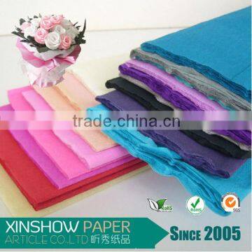 Brown Crepe Paper Roll Florist Crepe Paper Artificial Christmas Flowers