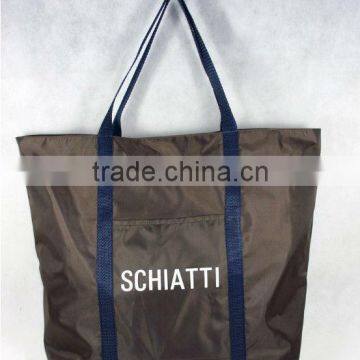 Polyester Nylon Reusable shopping bag with printing