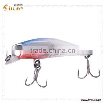 Multicolor Minnow Plastic Fishing Lure With 3D Eyes