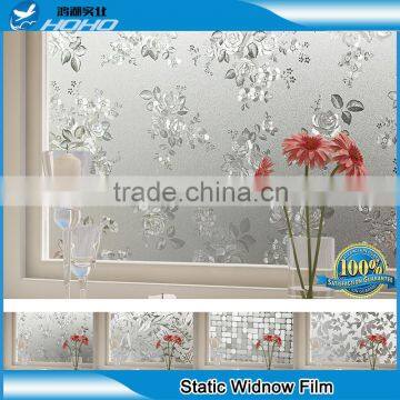 3ft*66/82ft vision removable static cling glass decorated film