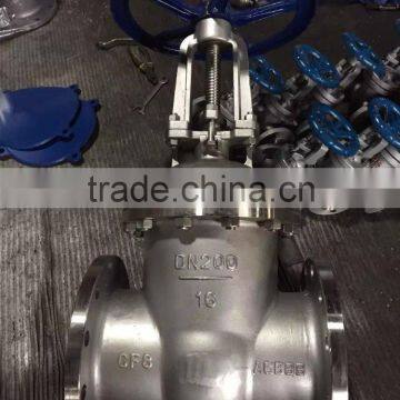 Z41W steel flange gate valve