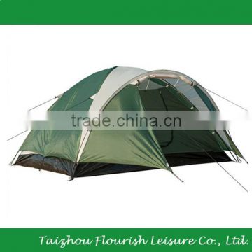 Double Layer ,3-4 Person, 3-Season Lightweight Camping/Traveling Tent with Carry Bag